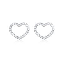 Orecchini Brand Donna Crystal love in Acciaio Cristallo 03ER026